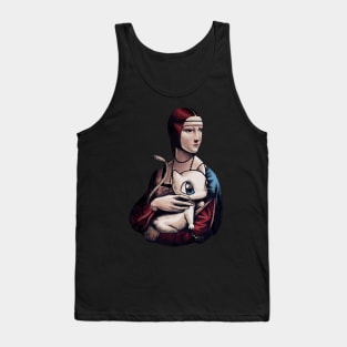 The Lady With A Little Monster Tank Top